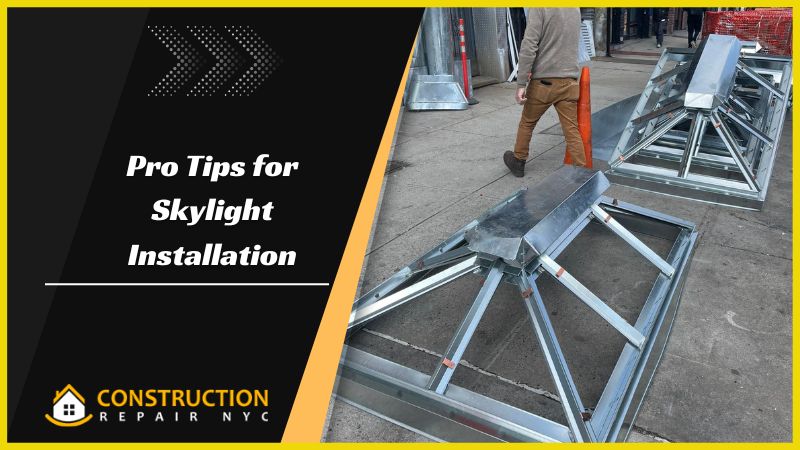 Pro Tips for Skylight Installation | Construction Repair NYC