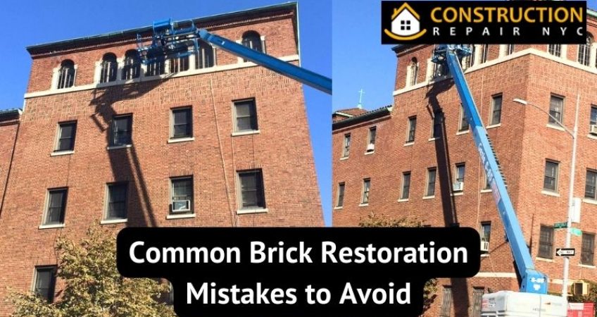 Common Brick Restoration Mistakes to Avoid