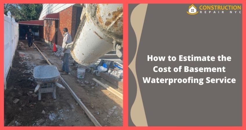 Basement Waterproofing Service