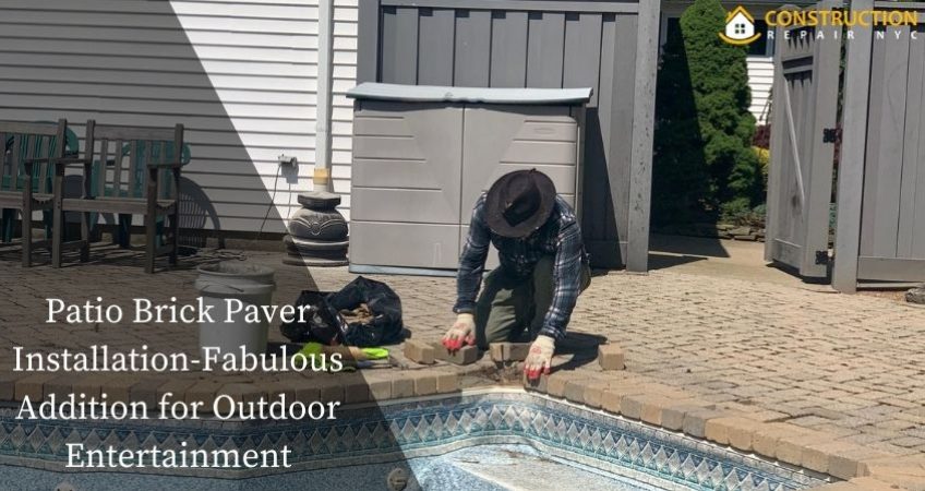 Patio Brick Paver Installation-Fabulous Addition for Outdoor Entertainment