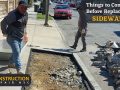 Things to Consider Before Replacing a Sidewalk